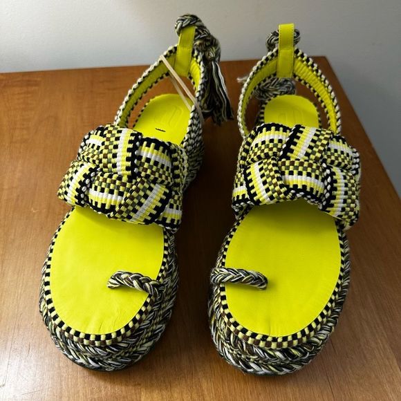 Amambaih Maria Flatform Sandals ny Anthropologie - Picture 4 of 9